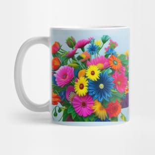 Bright flowers Mug